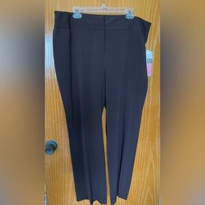 Style & Co straight leg dark brown pants